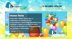 Desktop Screenshot of buffetcabana.com.br